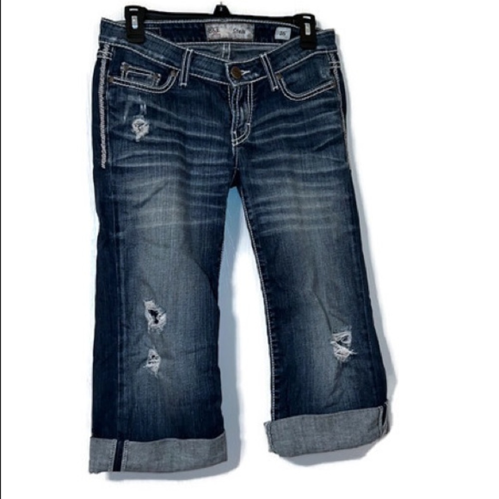 BKE Stella Denim Crop Pants Size 26